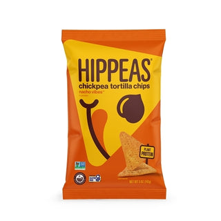 Hippeas Nacho Chickpea Tortilla Chips, 5 Ounce, 12 Per Case