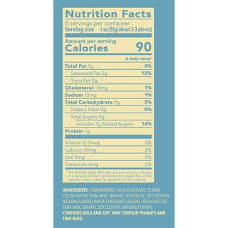Tru Fru Whole Strawberries In White & Milk Chocolate, 8 Ounce, 6 Per Case