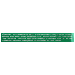 Olipop Prebiotic Soda, Lemon Lime, Refrigerated, 12 Fluid Ounce, 12 Per Case