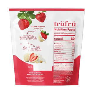 Tru Fru Frozen Strawberry In Yogurt And Granola, 8 Ounce, 6 Per Case