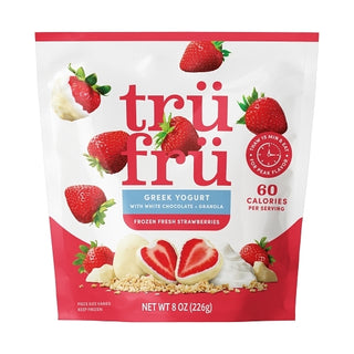 Tru Fru Frozen Strawberry In Yogurt And Granola, 8 Ounce, 6 Per Case