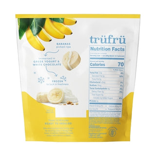 Tru Fru Frozen Banana In Greek Yogurt, 8 Ounce, 6 Per Case