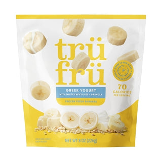 Tru Fru Frozen Banana In Greek Yogurt, 8 Ounce, 6 Per Case