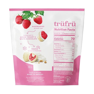 Tru Fru Raspberries In Greek Yogurt, 8 Ounce, 6 Per Case