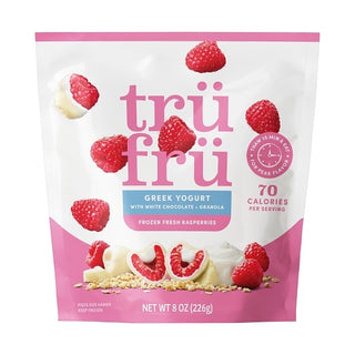 Tru Fru Raspberries In Greek Yogurt, 8 Ounce, 6 Per Case