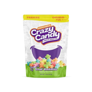 Crazy Candy Freeze Dried Fizzy Mist, 1.1 Ounce, 12 Per Case