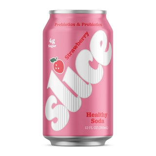 Slice Strawberry Healthy Soda, 12 Fluid Ounce, 12 Per Case