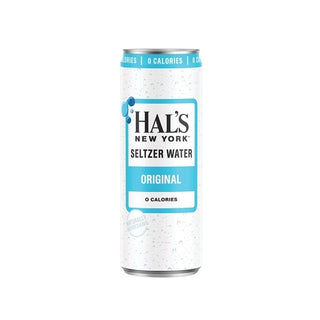 Hal's New York Original Seltzer, 12 Fluid Ounce, 8 Per Pack, 3 Per Case