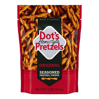 Dot's Cinnamon Sugar Pretzel Twists Case, 5 Ounce, 10 Per Case