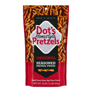 Dot's Original Pretzel Twists Case, 16 Ounce, 16 Per Case
