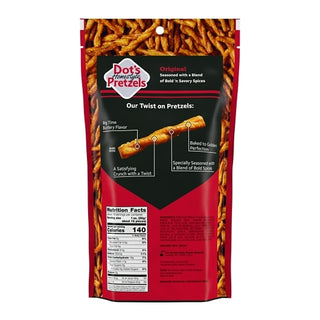 Dot's Original Pretzel Twists Case, 16 Ounce, 16 Per Case