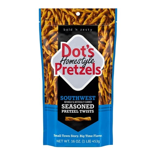 Dot's Original Pretzel Twists Case, 16 Ounce, 16 Per Case