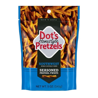 Dot's Cinnamon Sugar Pretzel Twists Case, 5 Ounce, 10 Per Case