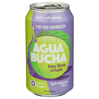 Agua Bucha Key Lime, 12 Fluid Ounce, 12 Per Case