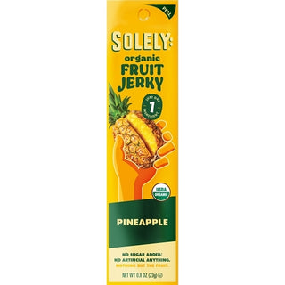 Solely Mango Fruit Jerky, 0.8 Ounce, 12 Per Pack, 6 Per Case