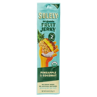 Solely Mango Fruit Jerky, 0.8 Ounce, 12 Per Pack, 6 Per Case
