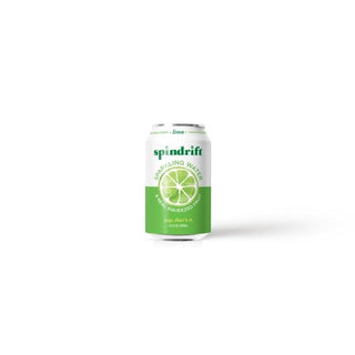 Spindrift Lime Flavored Sparkling Water, 12 Fluid Ounce, 8 Per Pack, 3 Per Case