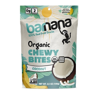 Barnana Coconut Banana Bites, 3.5 Ounce, 12 Per Case