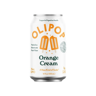 Olipop Orange Cream, 12 Fluid Ounce, 12 Per Case