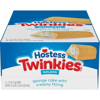 Hostess Single Serve Frozen Twinkies, 2.7 Ounce, 6 Per Pack, 6 Per Case