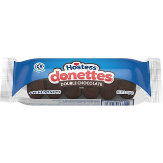 Hostess Mini Single Serve Crunch Donettes Snack, 4 Ounce, 10 Per Pack, 6 Per Case