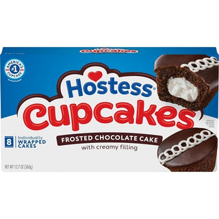 Hostess Chocolate Cupcakes, 12.7 Ounce, 6 Per Case