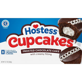 Hostess Chocolate Cupcakes, 12.7 Ounce, 6 Per Case