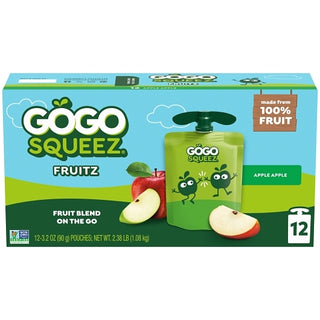 Gogo Squeez Applesauce, 12 Each, 6 Per Case