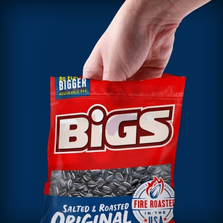Bigs Sunflower Seeds Original Roasted & Salted, 5.35 Ounce, 12 Per Case