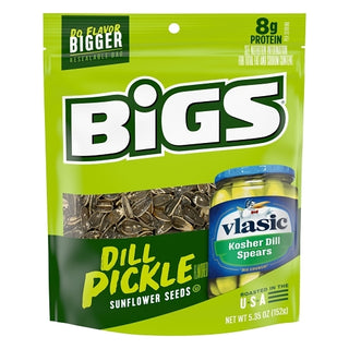 Bigs Sunflower Seeds Original Roasted & Salted, 5.35 Ounce, 12 Per Case