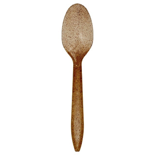 The Sustainable Agave Company 6" Agave Brown Spoon - Bulk, 1000 Piece
