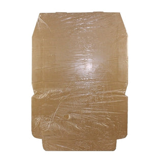 Royal 21 Inch X 13 Inch X 3 Inch Full Pan White Corrugated Catering Box, 50 Each