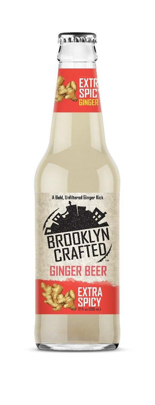 Brooklyn Crafted Extra Spicy Ginger Beer 12 oz (Pack of 12)