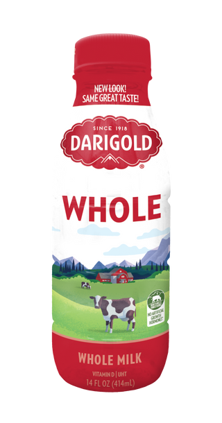 Darigold Shelf Stable Whole Milk, 14oz (Pack of 12)