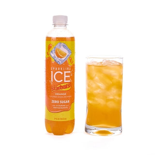 Sparkling Ice Starburst Orange, 17 Fluid Ounce, 12 Per Case