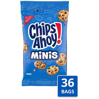 Chips Ahoy Snack Mini Big Bag, 3 Ounce, 36 Per Case