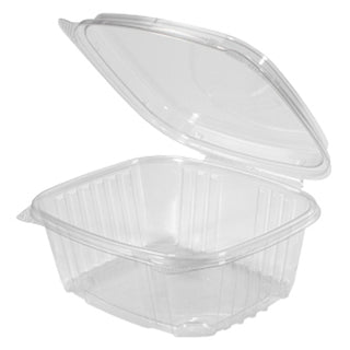 Genpak - Hinged 7.25X 6.38X 3 Clear Hinged Deli High Dome Container, 100 Each, 2 Per Case