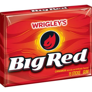 Big Red Single Serve Gum, 15 Piece, 10 Per Pack, 12 Per Case