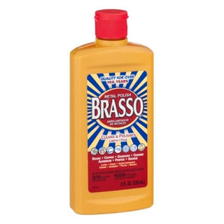 Brasso Braso Metal Polish, 8 Fluid Ounce, 8 Per Case