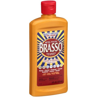 Brasso Braso Metal Polish, 8 Fluid Ounce, 8 Per Case