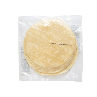 Maria & Ricardo's 10 Inch White Flour Tortillas, 2.612 Ounce, 12 Per Case