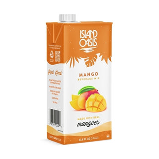 Island Oasis Mango Beverage Mix, 12 Count
