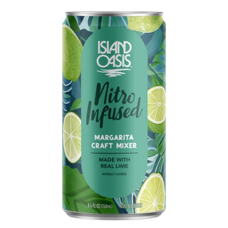 Island Oasis Margarita Craft Mixer, 8.4 Fluid Ounce, 4 Per Pack, 6 Per Case