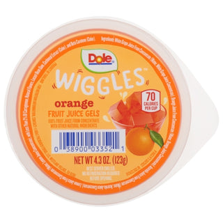 Dole Strawberry Fruit Juice Gel, 4.302 Ounce, 36 Per Case