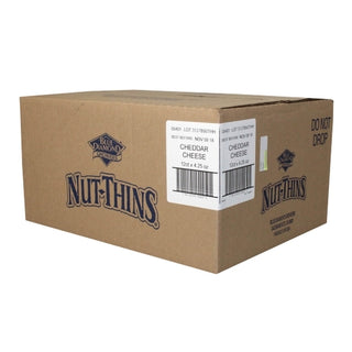 Blue Diamond Almonds Nut-Thins Crackers Cheddar Cheese, 4.25 Ounce, 12 Per Case