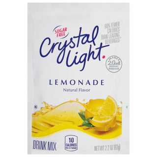 Crystal Light Lemonade Drink Mix, 2.2 Ounce, 12 Per Case