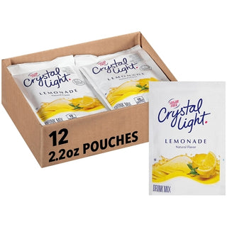 Crystal Light Lemonade Drink Mix, 2.2 Ounce, 12 Per Case