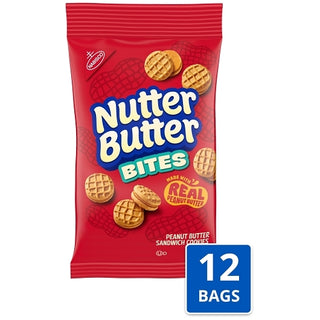 Nutter Butter Big Bag Bites, 3 Ounce, 12 Per Case