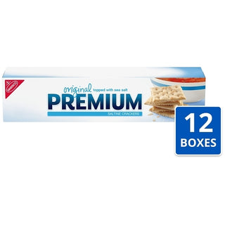 Premium Nabisco Saltine Crackers, 4 Ounce, 12 Per Case