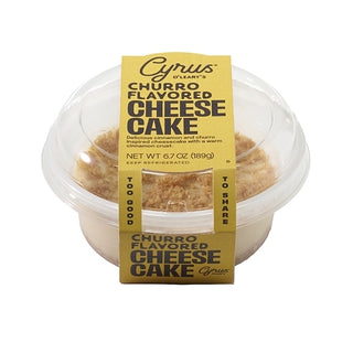 Cyrus O'leary's Cheesecake Mini Churro, 0.418 Pound, 8 Per Case
